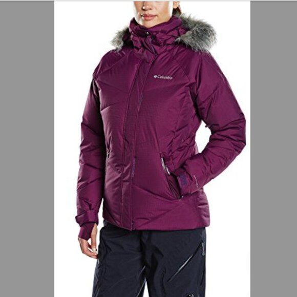 Columbia Women's Lay D Down Jacket - Purple - Picture 1 of 5